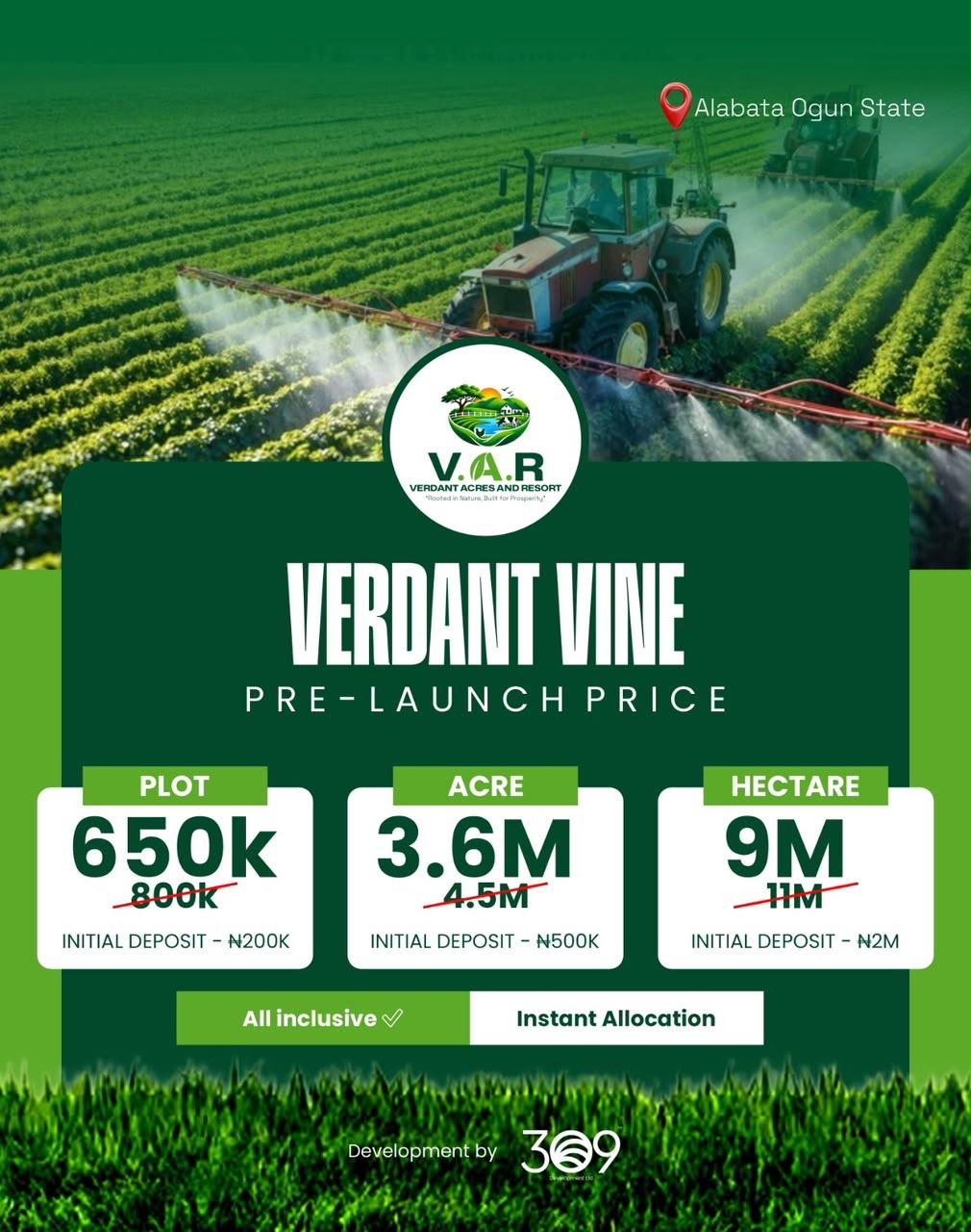 VERDANT ACRES & RESORT (V.A.R)