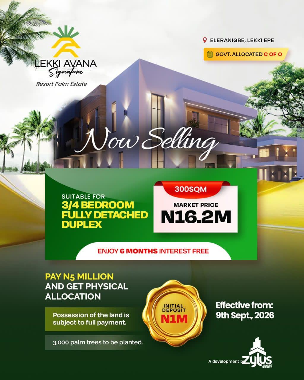 Lekki Avana Signature
