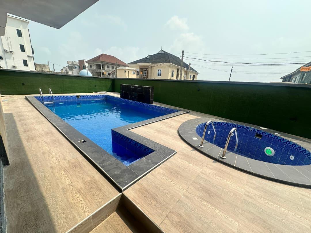 2units
2D -*A brand new Luxury 2 bedroom Apartment with Swimming Pool, Gym, Elevator, Balcony & Guest Toilet*