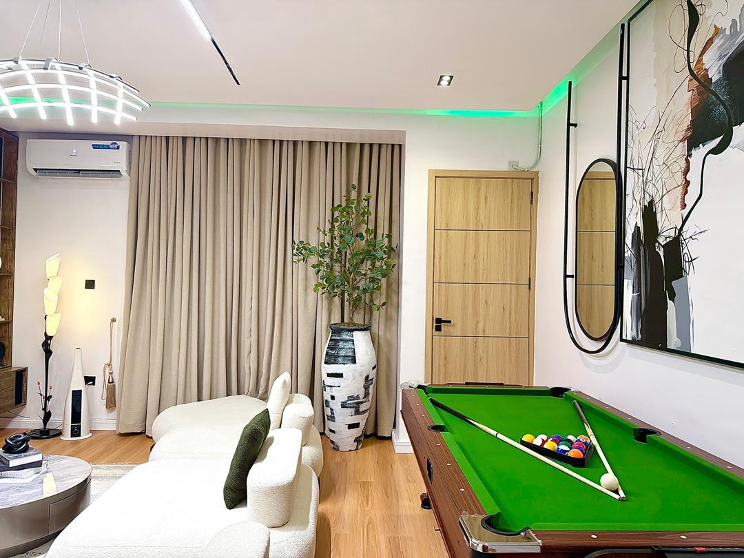 Maruwa:* Newly renovated 2 bedroom apartment with Ps5, Snooker board, Air hockey, Balcony photo 13