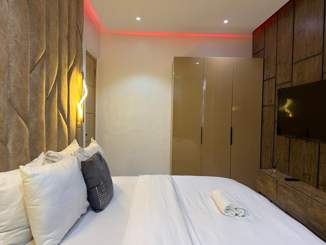 Maruwa:* Newly renovated 2 bedroom apartment with Ps5, Snooker board, Air hockey, Balcony photo 15